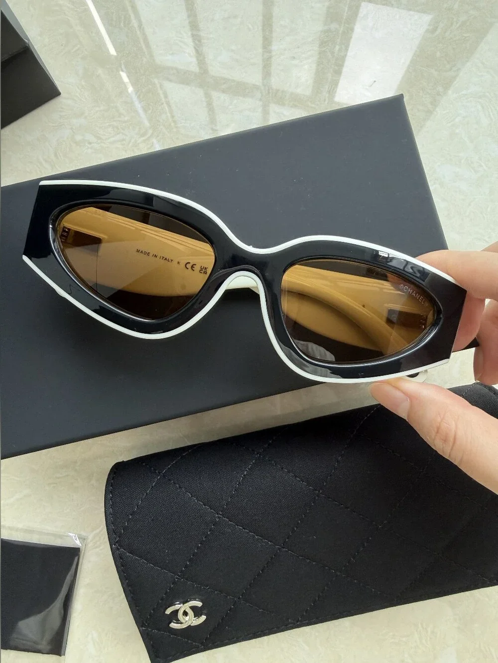 CHANEL cat eye